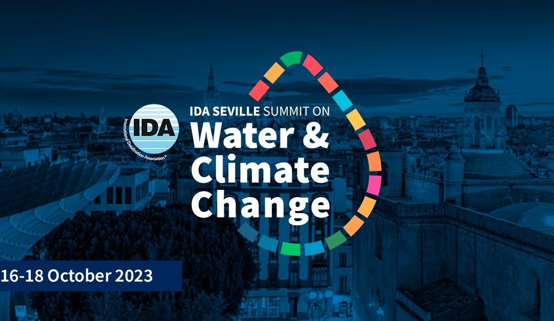 La IDA celebrará en Sevilla su próxima Cumbre sobre Agua y Cambio Climático